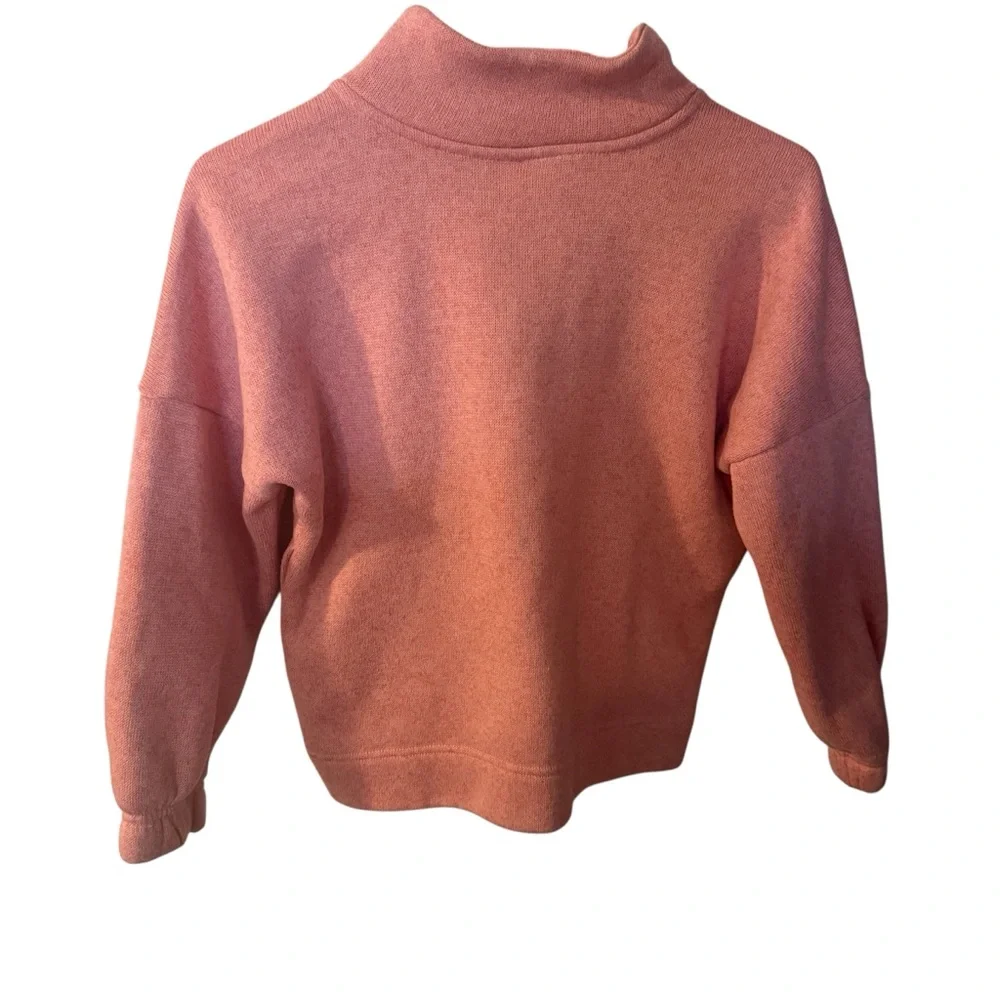 Old Navy Kids Half-Zip Sweatshirt Pink Sz 8